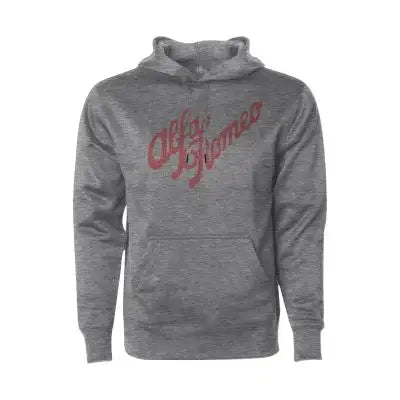 Alfa Romeo Men's Grey Vintage Hoodie