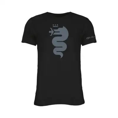 Alfa Romeo Men's Serpent Black T-Shirt