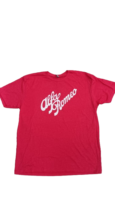 ALFA ROMEO MEN'S VINTAGE TSHIRT RED
