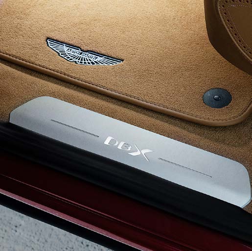 Aston Martin DBX ILLUMINATED TREAD PLATES