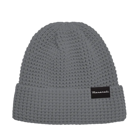Maserati Waffle Knit Beanie