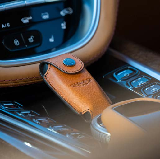 Aston Martin DB12 KEY POUCH (TAN)