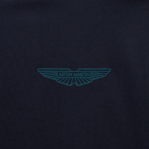 Aston Martin Men's wings logo tee navy