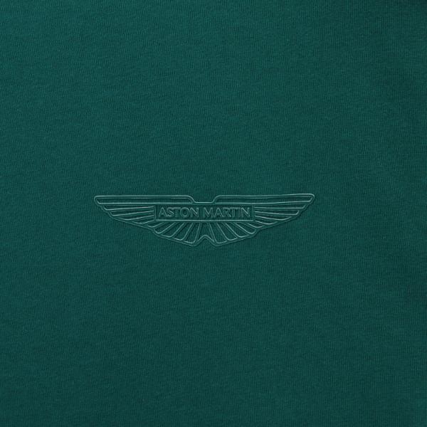 Aston Martin Men's wings logo tee June bug green