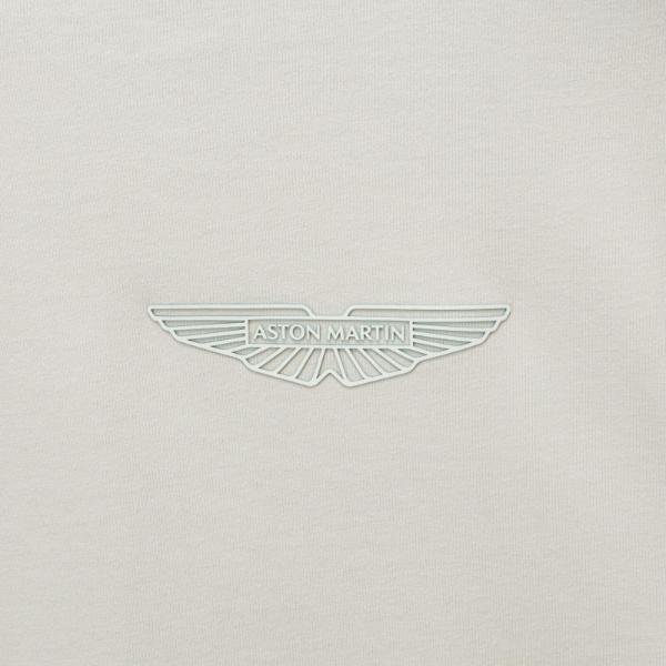 Aston Martin Men's wings logo tee natural