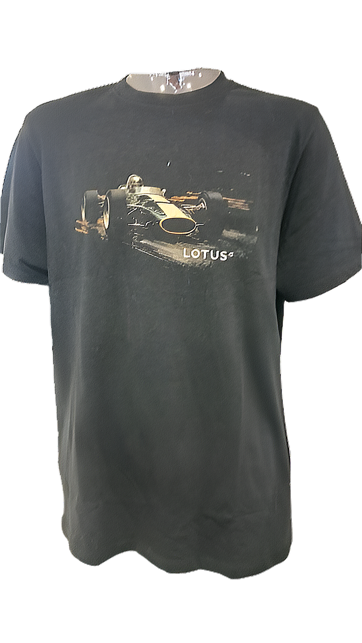MEN'S RETRO BLACK TEE RACER
