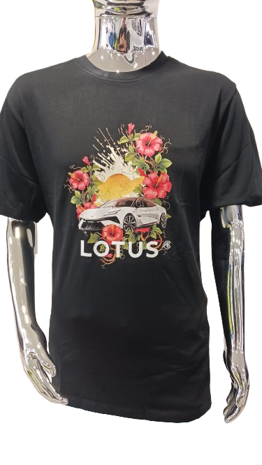 MENS RETRO TEE HIBISCUS