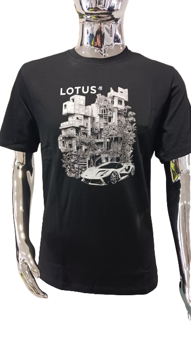 MENS RETRO TEE URBAN EVIJA - BLACK