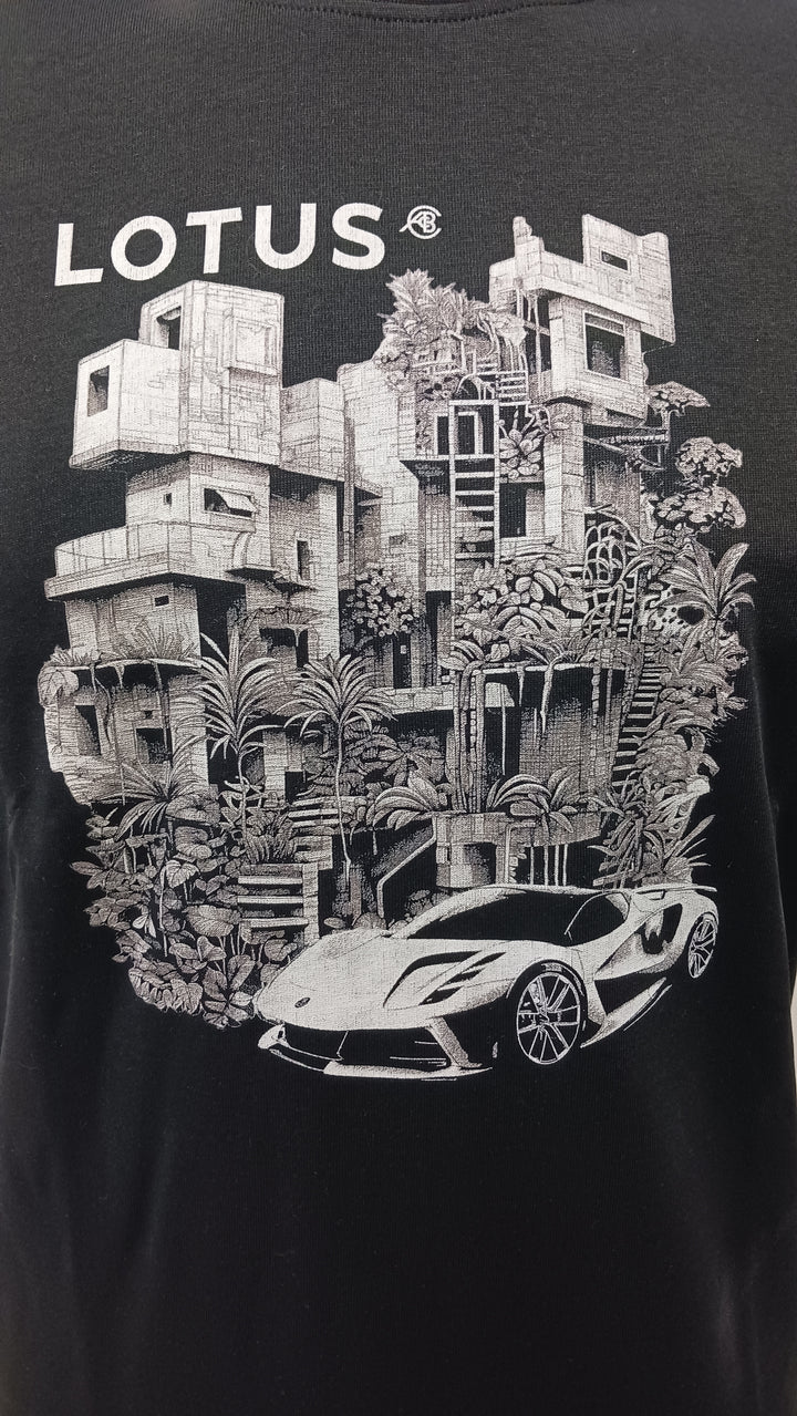 MENS RETRO TEE URBAN EVIJA - BLACK