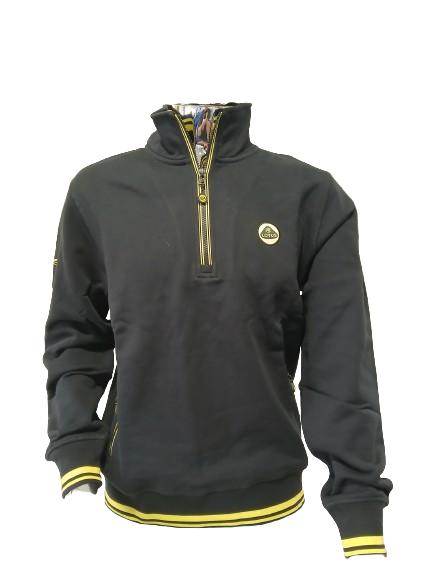 LOTUS 1/4 zip long sleeve sweat shirt