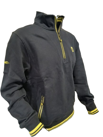 LOTUS 1/4 zip long sleeve sweat shirt