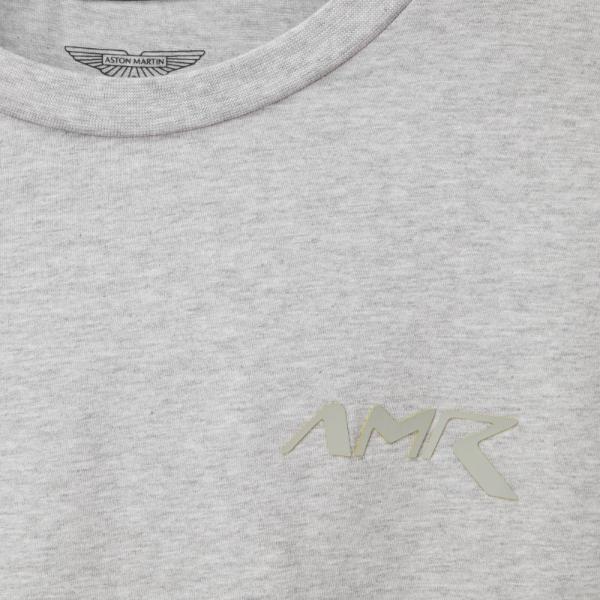 Aston Martin Mens logo tee grey