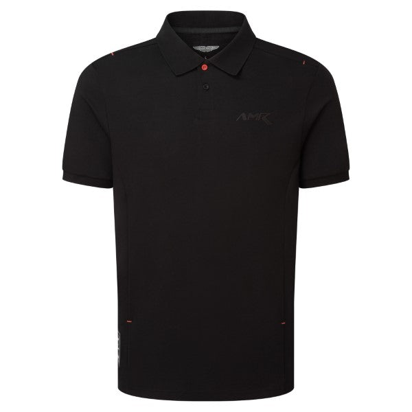 Aston Martin logo polo black