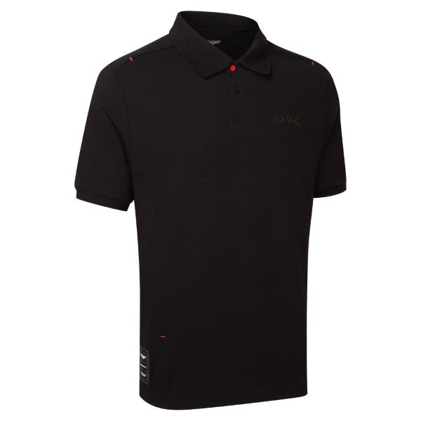 Aston Martin logo polo black