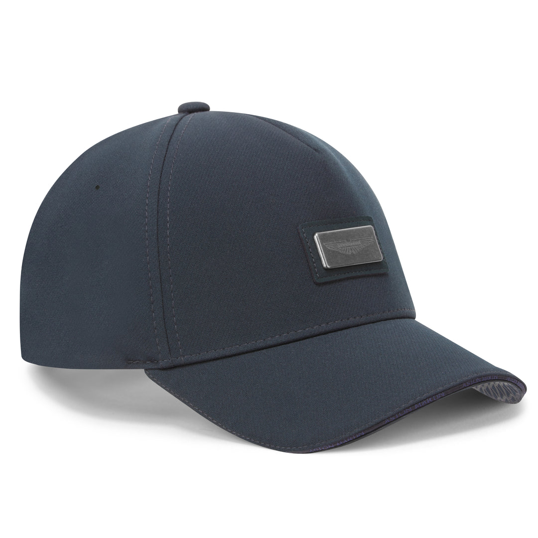 Aston Martin Navy Baseball Cap w/metal patch