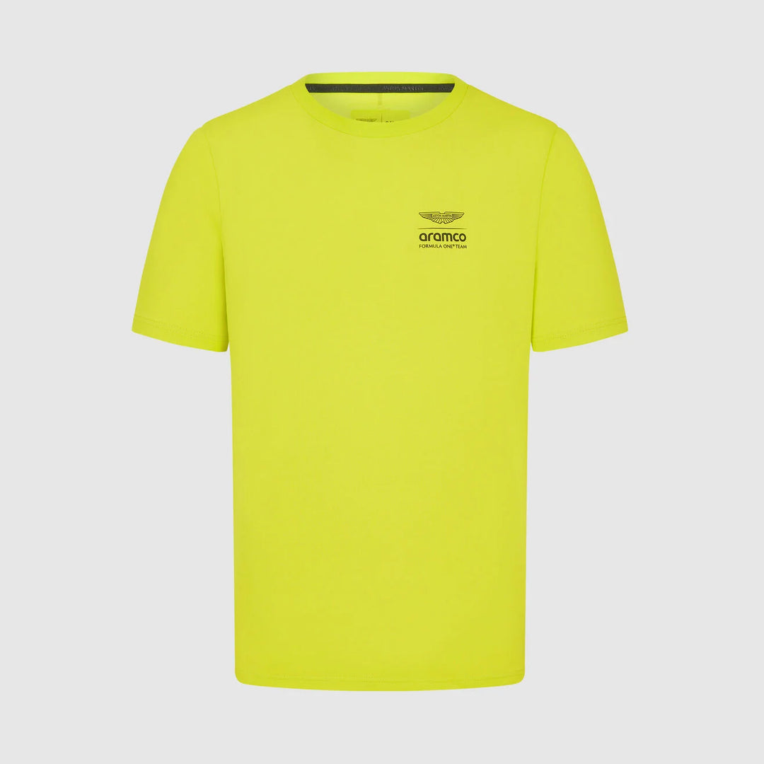 Aston Martin F1 Lime TSH tee shirt