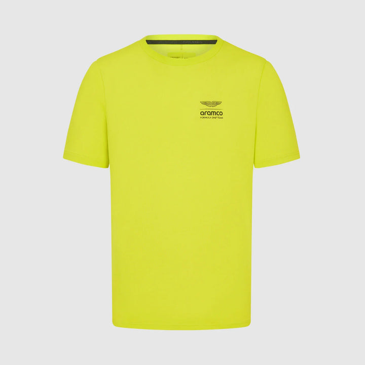 Aston Martin F1 Lime TSH tee shirt