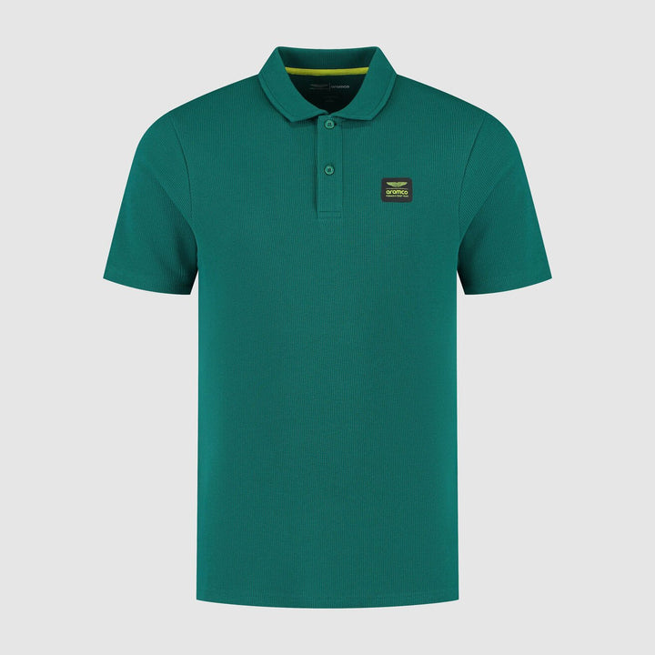 Aston Martin F1 Team Tech Waffle Polo
