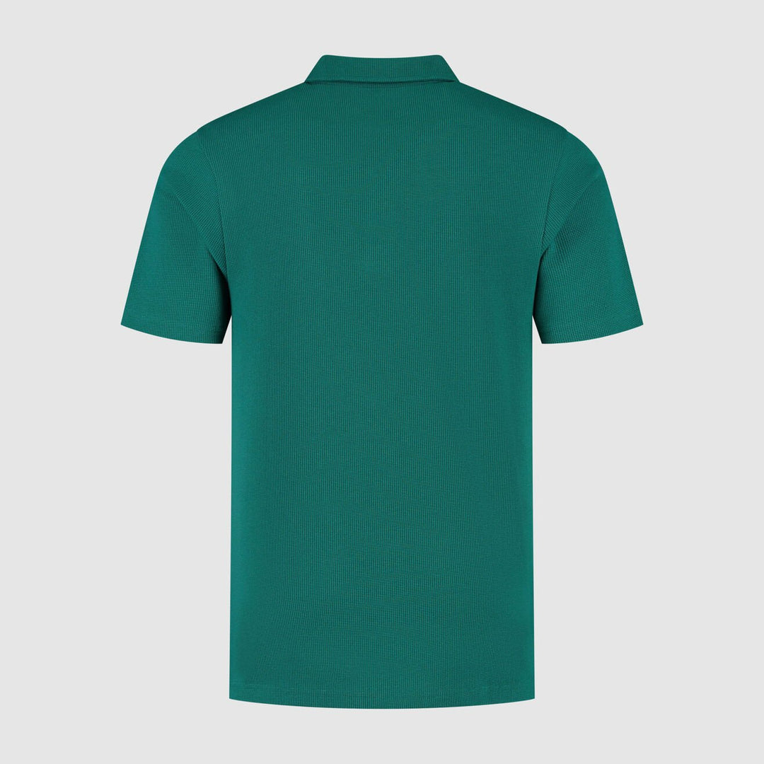 Aston Martin F1 Team Tech Waffle Polo