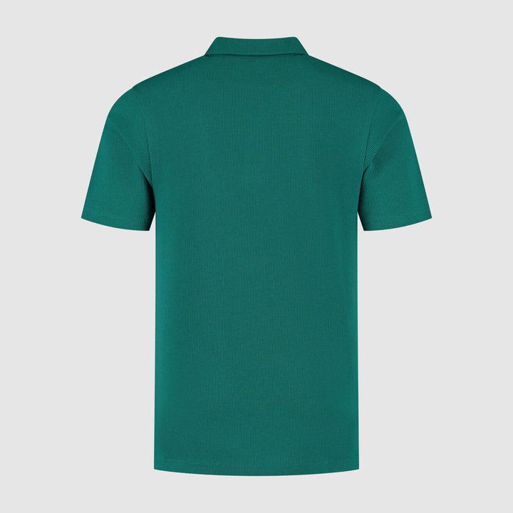 Aston Martin F1 Team Tech Waffle Polo