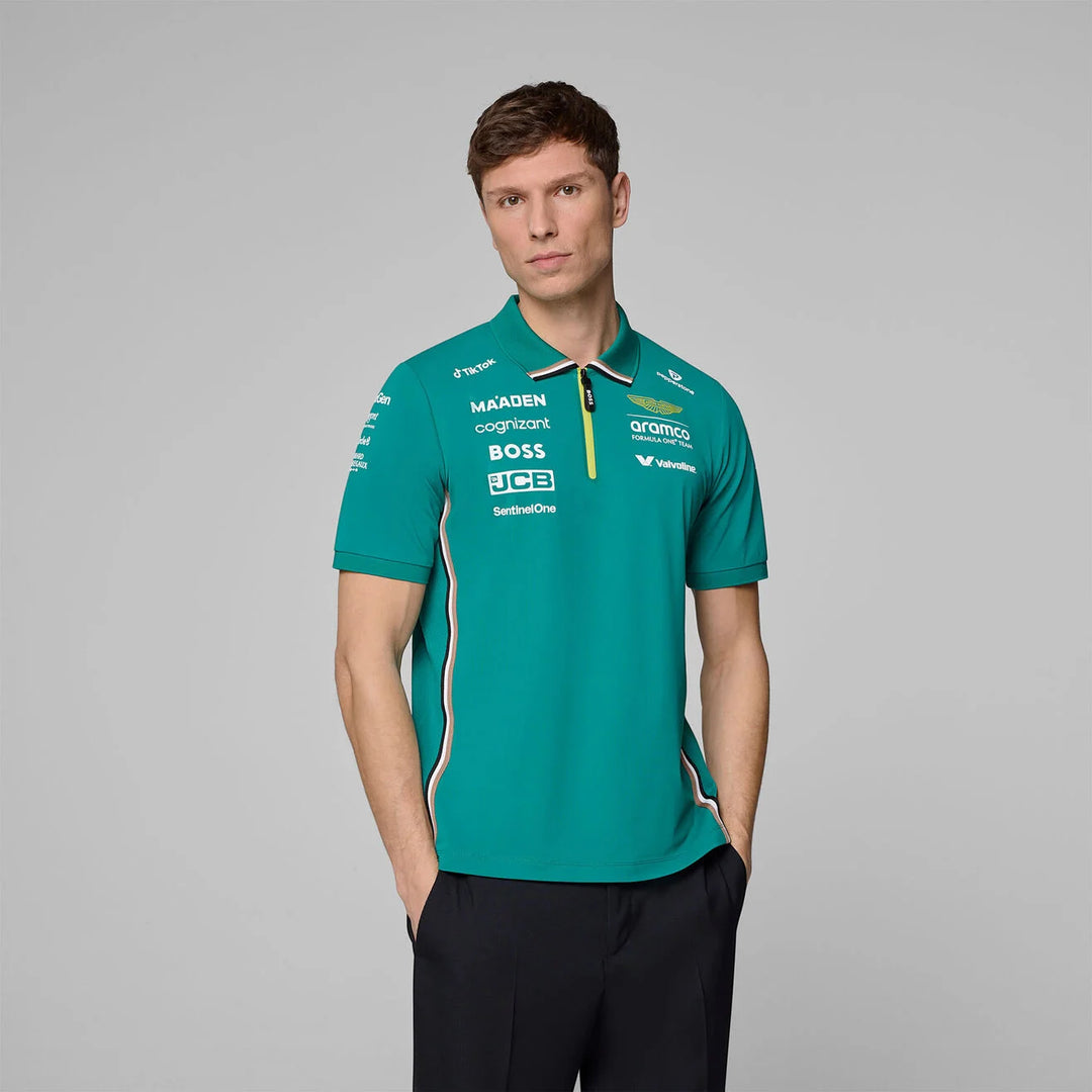 Aston Martin F1 Team 2025 Team Polo – Glenview Luxury Boutique Aston Martin F1 Team 2025 Team Polo – Glenview Luxury Boutique