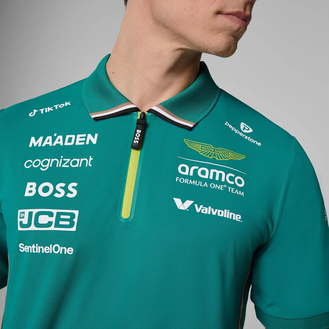 Aston Martin F1 Team 2025 Team Polo – Glenview Luxury Boutique Aston Martin F1 Team 2025 Team Polo – Glenview Luxury Boutique