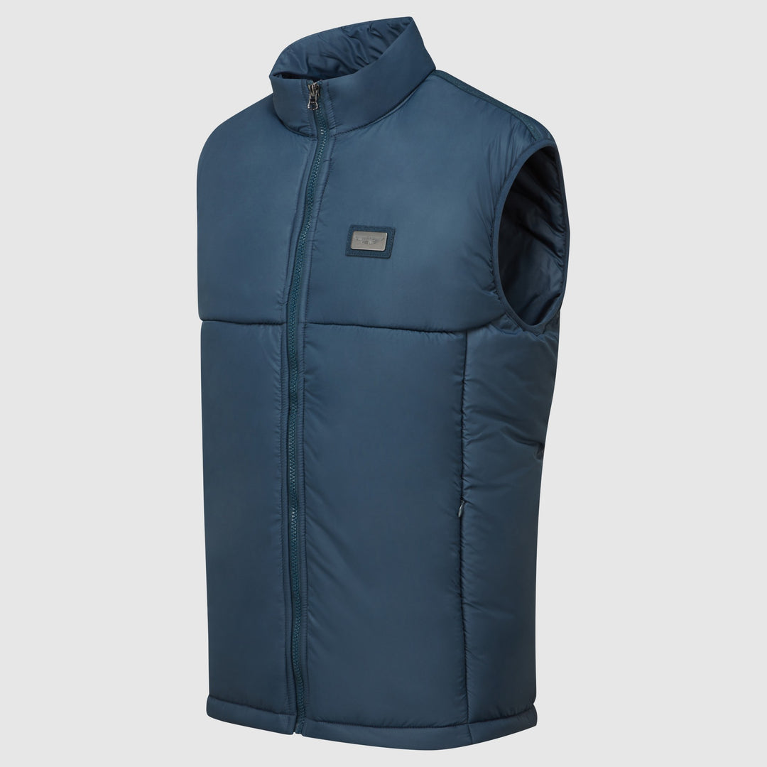 Unisex Aston Martin Gilet - Navy LUnisex Gilet - Navy