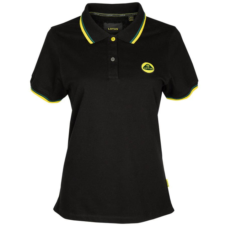 LOTUS WOMEN'S POLO BLACK
