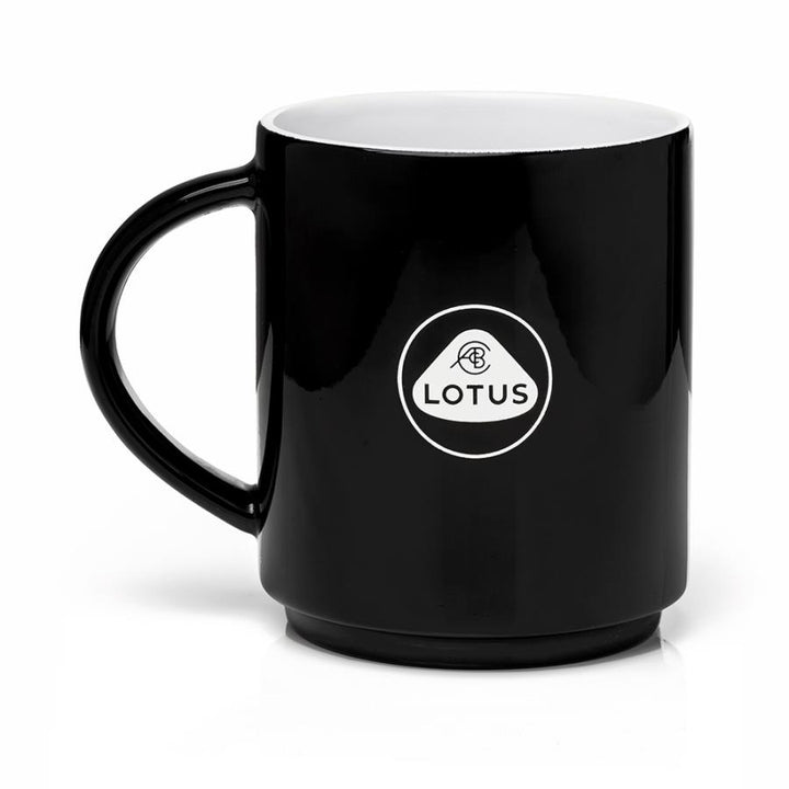 LOTUS MUG ROUNDEL BLACK