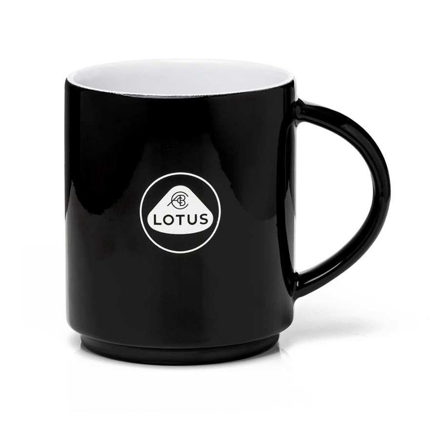 LOTUS MUG ROUNDEL BLACK