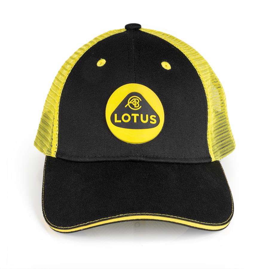 Lotus Men's Trucker Cap Roundel - Yellow