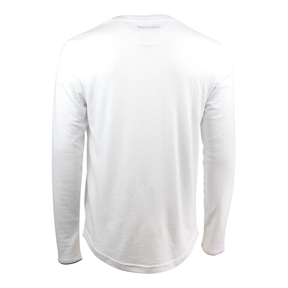 Maserati Men's Long Sleeve Henley