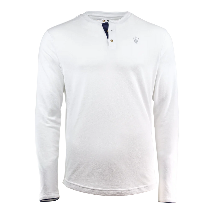 Maserati Men's Long Sleeve Henley
