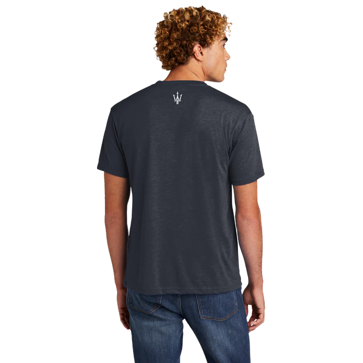 Maserati Men's Navy Tri-Blend T-Shirt